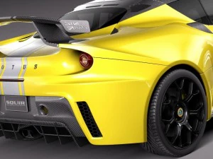 Lotus Evora GTE 2012 3D Model