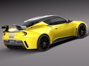 Lotus Evora GTE 2012 3D Model
