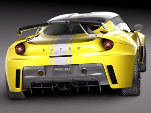 Lotus Evora GTE 2012 3D Model