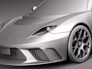 Lotus Evora GTE 2012 3D Model