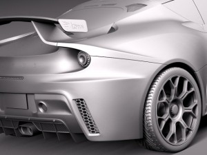 Lotus Evora GTE 2012 3D Model