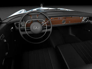 Mercedes-Benz 600 W100 Pullman 1963-1981 3D Model