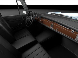 Mercedes-Benz 600 W100 Pullman 1963-1981 3D मॉडल