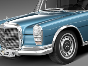 Mercedes-Benz 600 W100 1963-1981 Model 3D