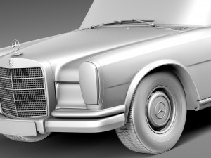 Mercedes-Benz 600 W100 1963-1981 Model 3D