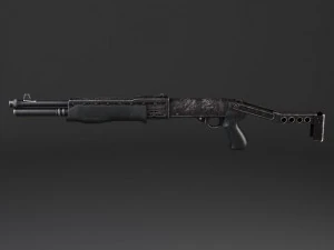 Spas12 Shotgun 3D Model