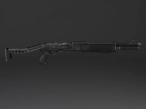 Spas12 Shotgun 3D Model