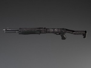 Spas12 Shotgun Modelo 3D