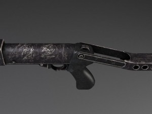 Spas12 Shotgun Modelo 3D