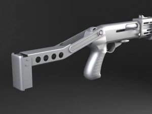Spas12 Shotgun 3D Model