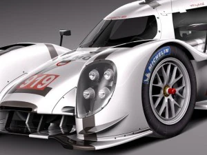 Porsche 919 Hybrid 2014 3D Model