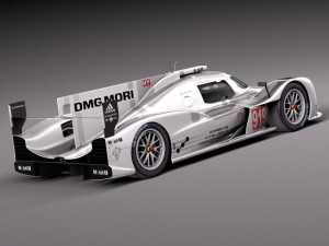 Porsche 919 Hybrid 2014 Modelo 3D