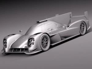 Porsche 919 Hybrid 2014 3D Model