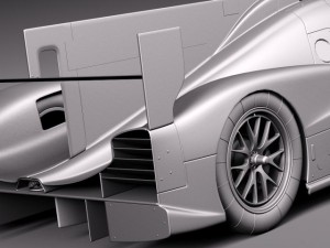 Porsche 919 Hybrid 2014 Modelo 3D