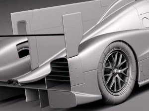 Porsche 919 Hybrid 2014 3D Model