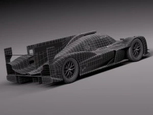 Porsche 919 Hybrid 2014 3D Model