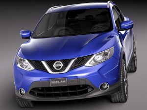 Nissan Qashqai 2014 Modelo 3D