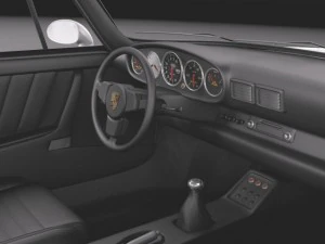 पोर्शे 911 964 कैरेरा 1990 3D मॉडल