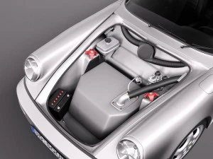 पोर्शे 911 964 कैरेरा 1990 3D मॉडल