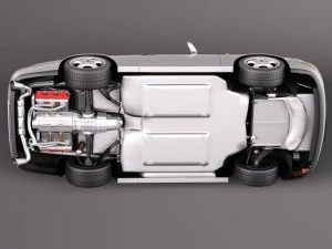 पोर्शे 911 964 कैरेरा 1990 3D मॉडल