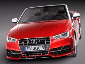 Audi S3 Cabriolet 2015 3D मॉडल