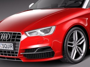 Audi S3 Cabriolet 2015 3D मॉडल