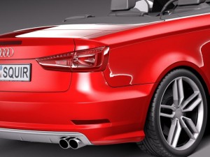 Audi S3 Cabriolet 2015 3D मॉडल