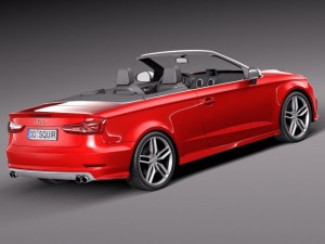 Audi S3 Cabriolet 2015 3D मॉडल