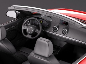 Audi S3 Cabriolet 2015 3D मॉडल