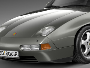 Porsche 928 GTS 1992-1995 Modelo 3D
