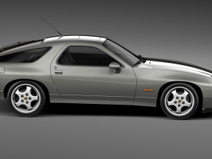 Porsche 928 GTS 1992-1995 Modelo 3D