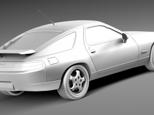 Porsche 928 GTS 1992-1995 Modelo 3D