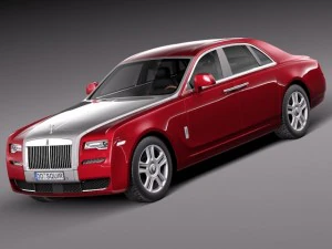 RollsRoyce Ghost Series II 2015 3D Model