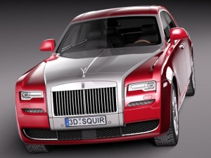 RollsRoyce Ghost Series II 2015 Modelo 3D