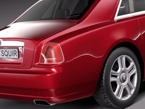 RollsRoyce Ghost Series II 2015 3D Model