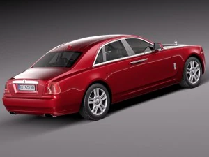 RollsRoyce Ghost Series II 2015 3D Model