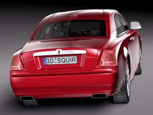 RollsRoyce Ghost Series II 2015 3D Model