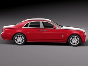 RollsRoyce Ghost Series II 2015 3D Model