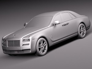 RollsRoyce Ghost Series II 2015 Modelo 3D