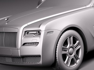 RollsRoyce Ghost Series II 2015 Modelo 3D