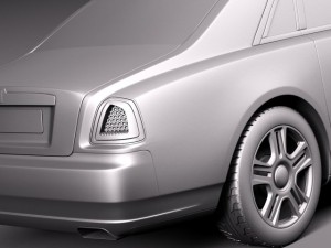 RollsRoyce Ghost Series II 2015 Modelo 3D