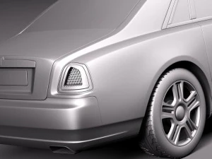 RollsRoyce Ghost Series II 2015 3D Model