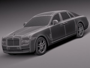 RollsRoyce Ghost Series II 2015 Modelo 3D