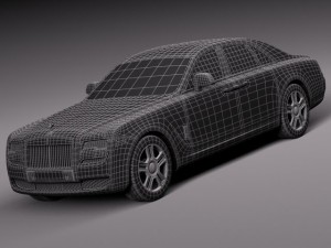 RollsRoyce Ghost Series II 2015 Modelo 3D