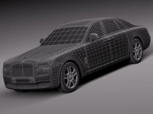 RollsRoyce Ghost Series II 2015 3D Model