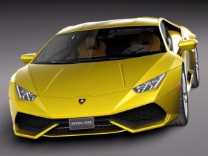 Huracan LP 6104 2015 3D Model