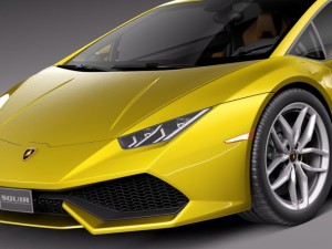 Huracan LP 6104 2015 3D Model