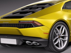 Huracan LP 6104 2015 3D Model