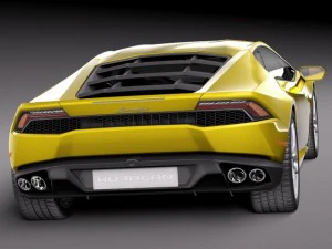 Huracan LP 6104 2015 3D Model