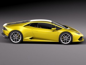 Huracan LP 6104 2015 3D Model
